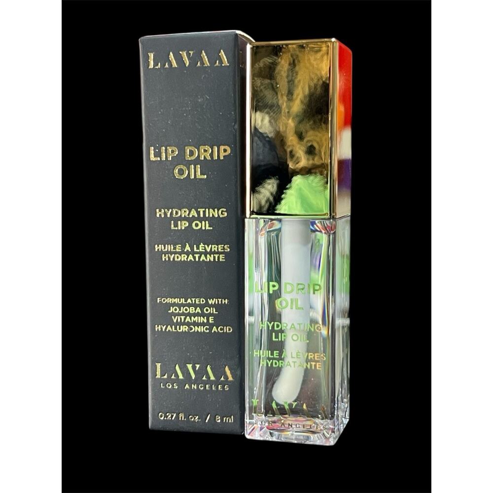 Lavaa Lip Drip Oil In Clear NIB